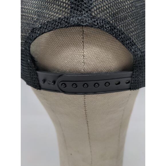 Cedar Fair Kings Island Banshee Rollercoaster Meshback Snapback Hat Distressed - Picture 7 of 11